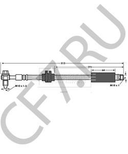 13327441 BUICK (SGM) Тормозной шланг в городе Королёв